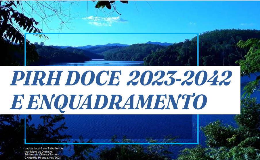 Capa do PIRH Doce 2023-2042 e Enquadramento